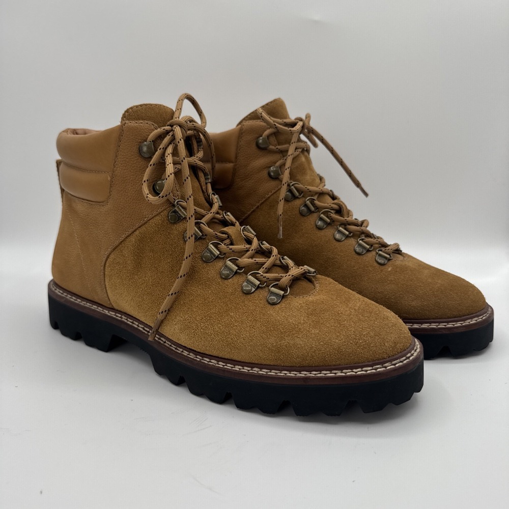 Madewell Boot Women's Size 10 in Leather Suede Toffee The Citywalk Lugsole Hiker